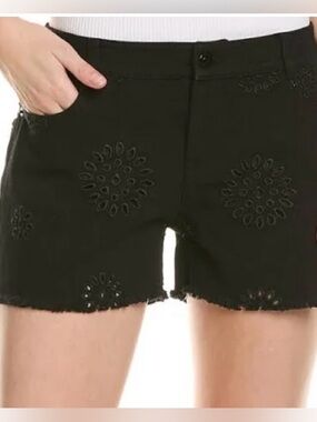 Sz 0 NWT The Kooples Eyelet Shorts